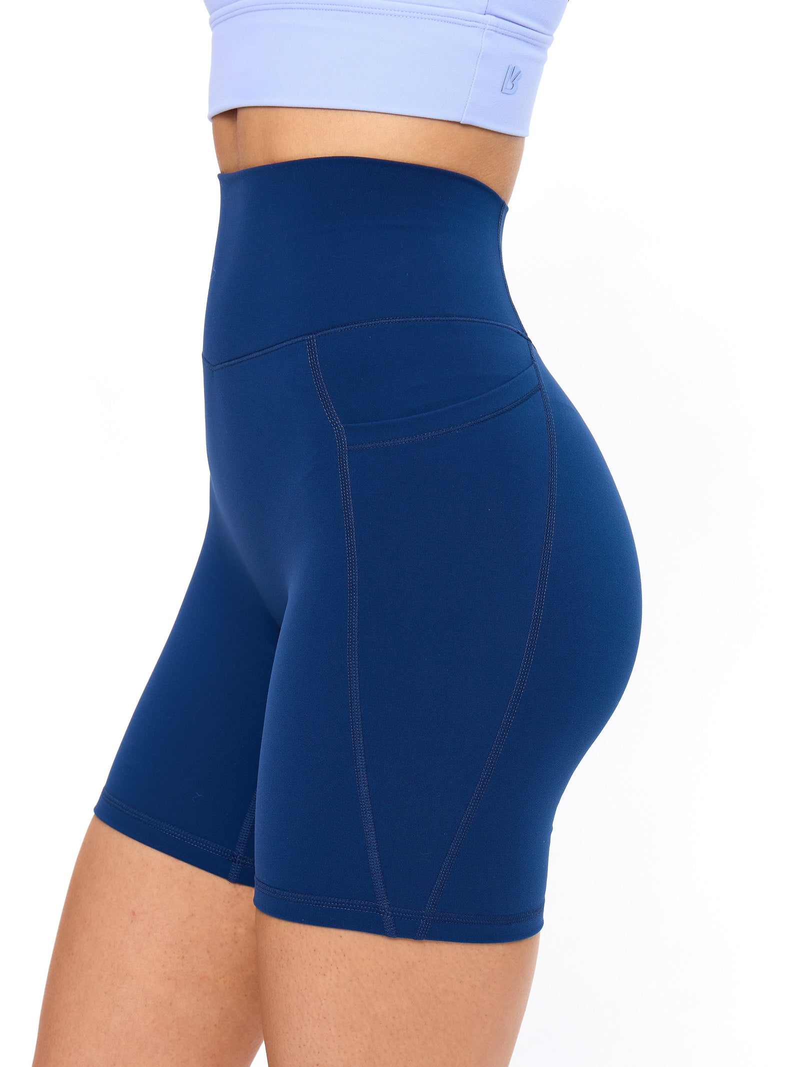 Rosa Pocket Short 7" - Indigo Shadow