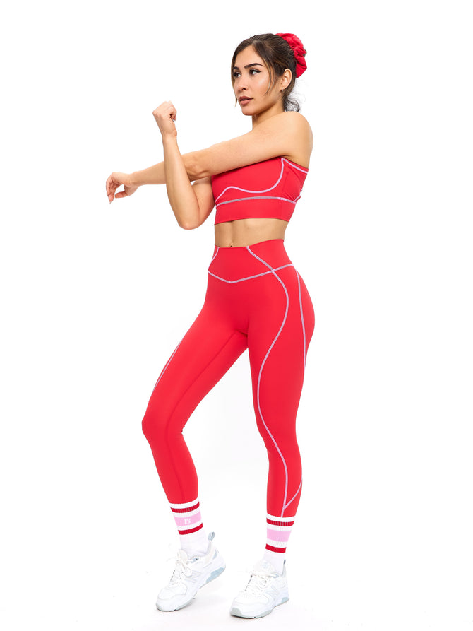 Airbrush Hourglass Legging - Indigo Shadow