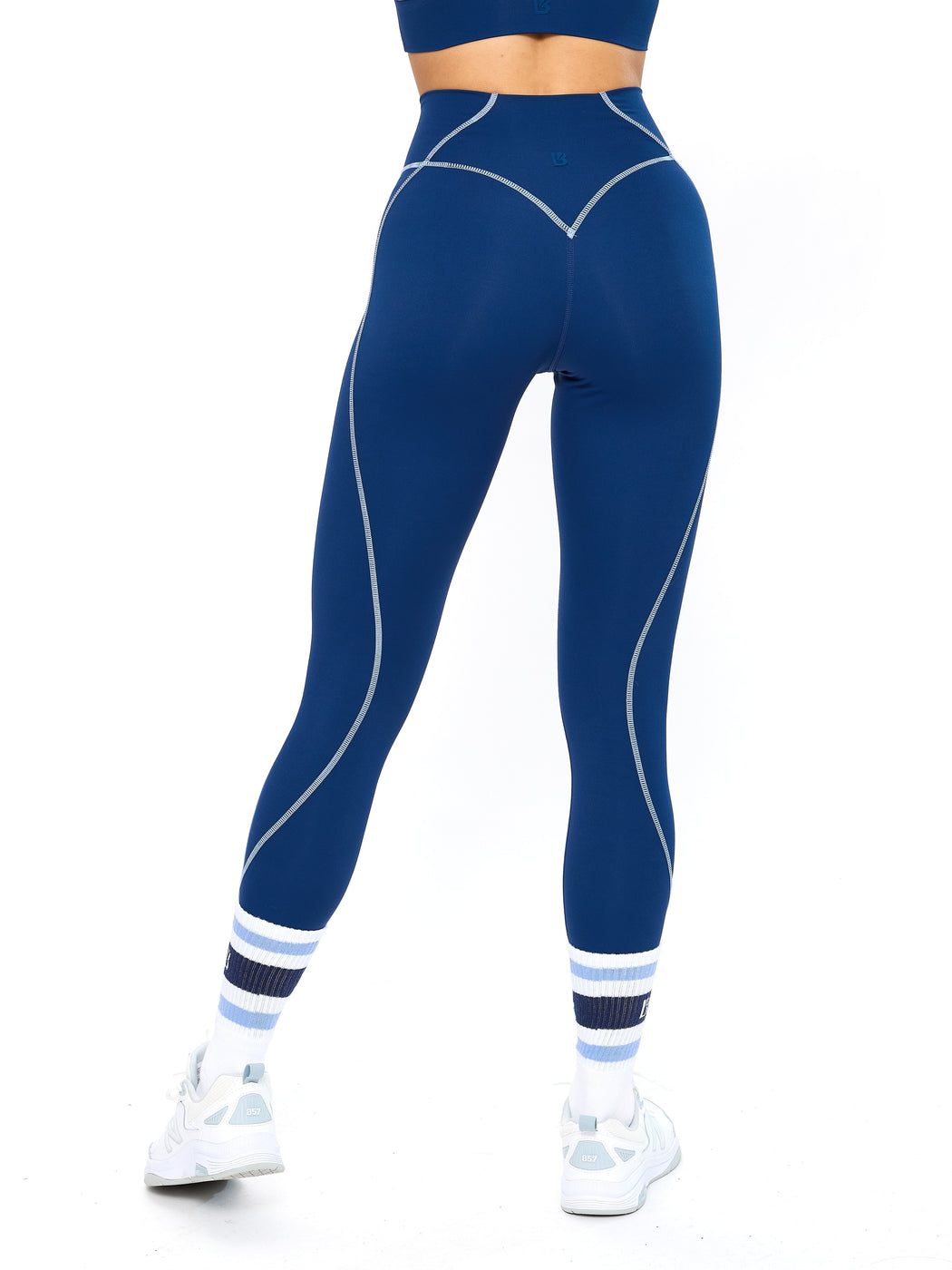Airbrush Hourglass Legging - Indigo Shadow