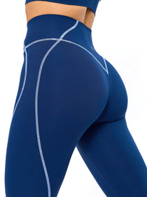 Airbrush Hourglass Legging - Indigo Shadow