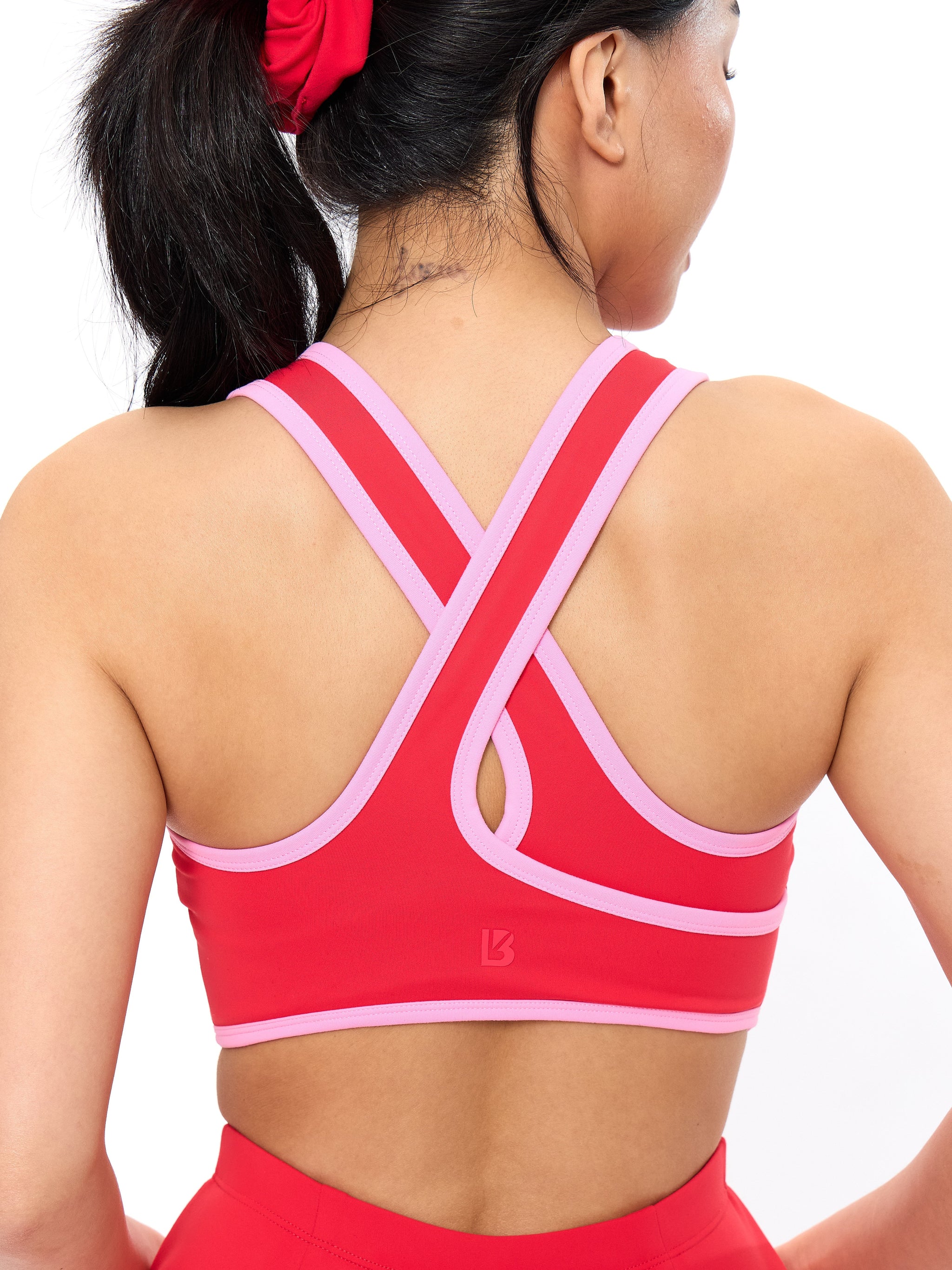 Sporty Story Dress - Salsa Red