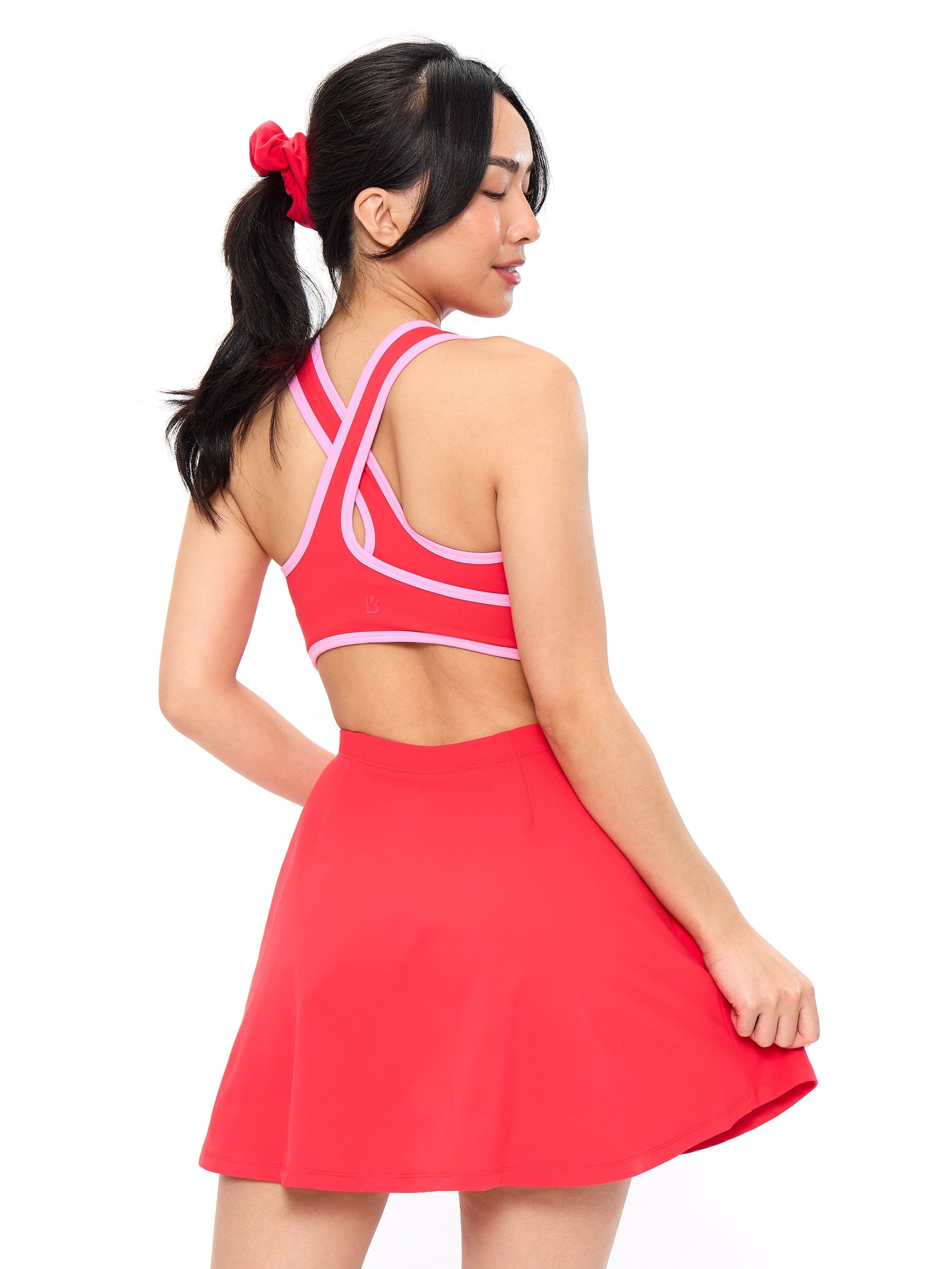 Sporty Story Dress - Salsa Red L Sporty Story Dress - Salsa Red L