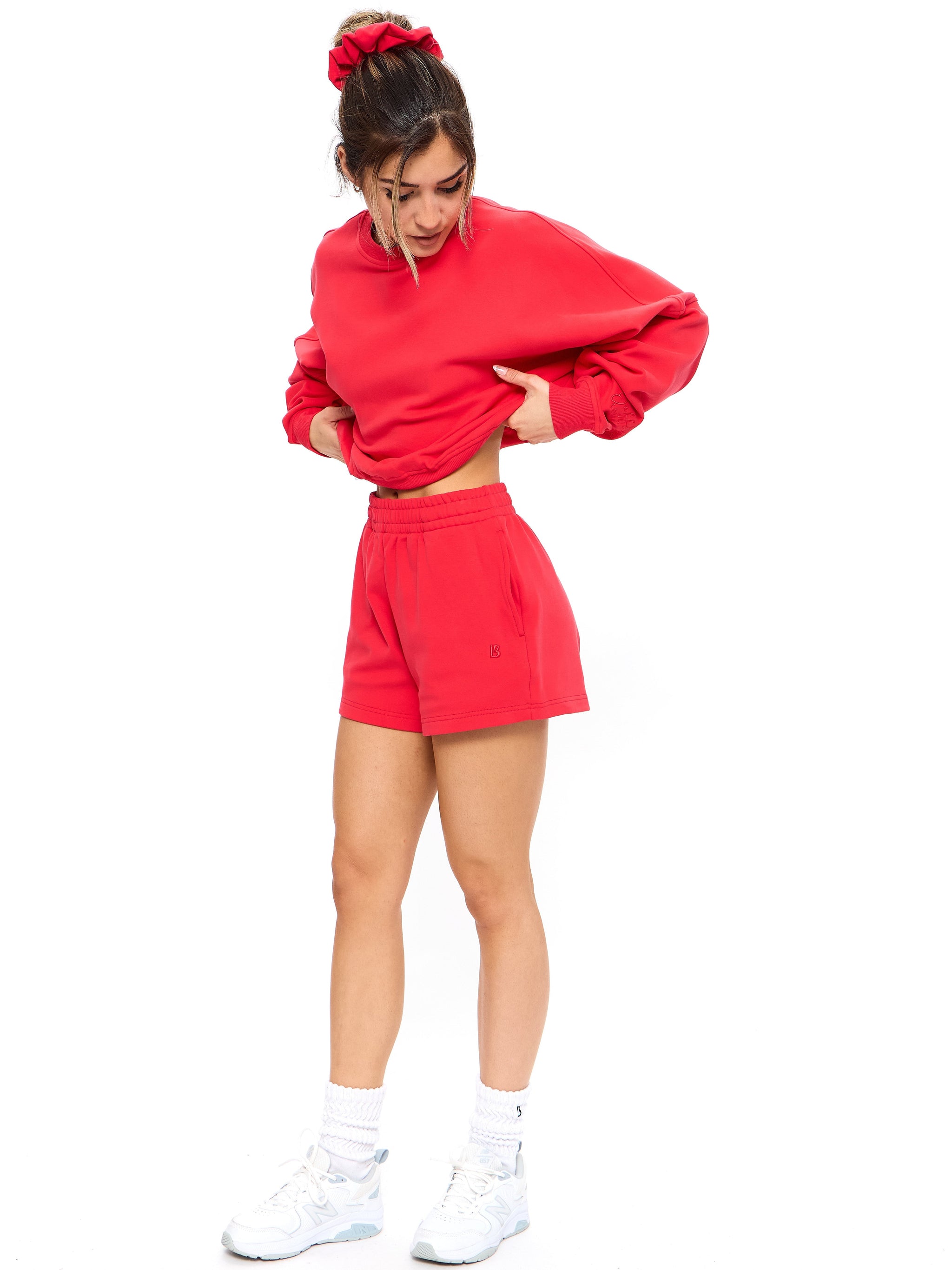 Story Cloud Short - Salsa Red