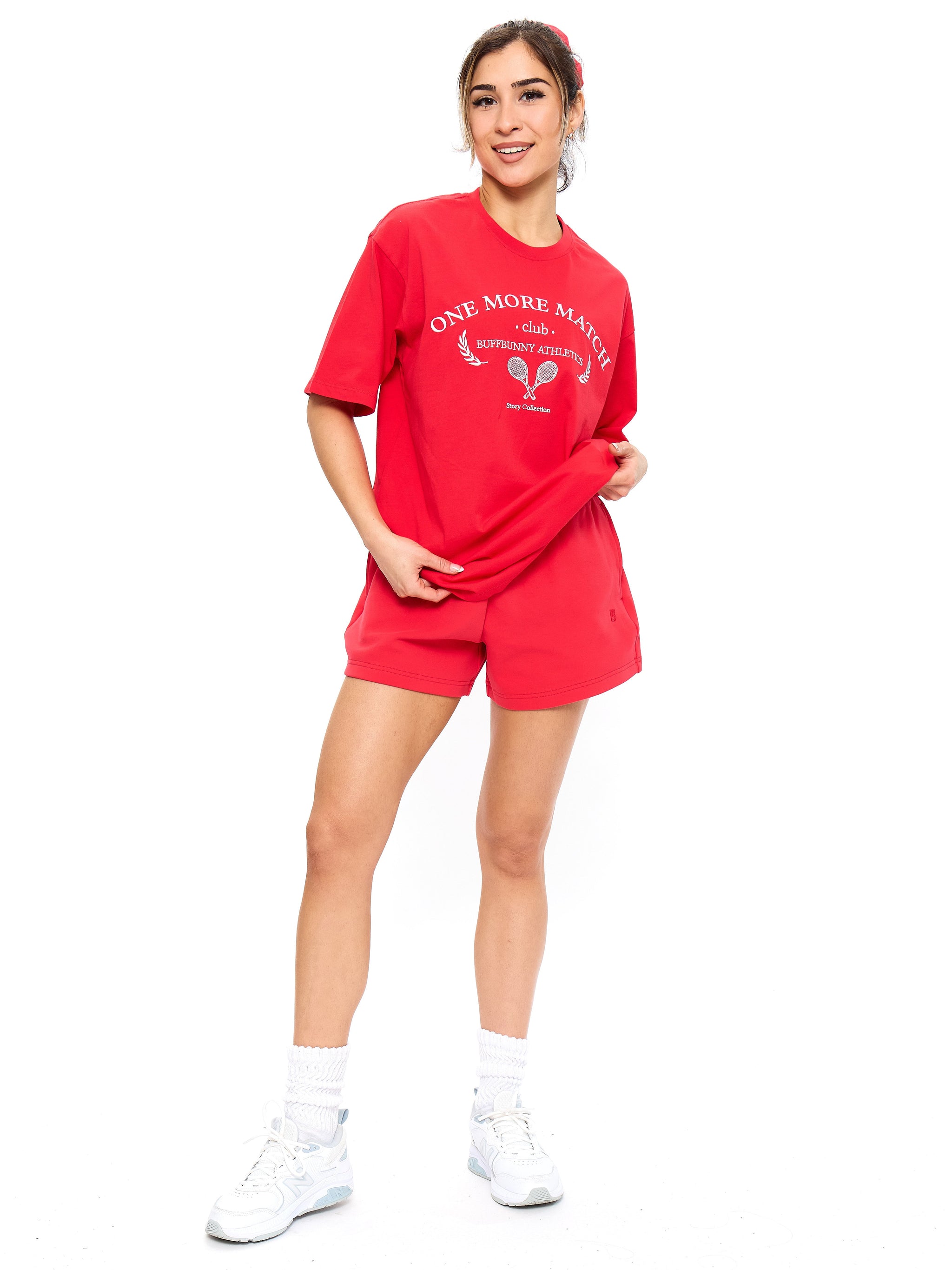 Match Short Sleeve Tee - Salsa Red
