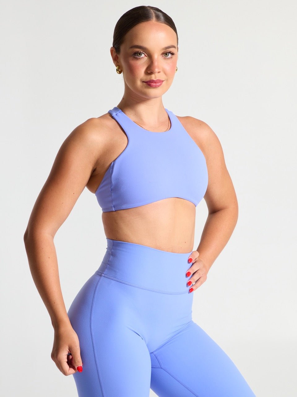 Curve Sports Bra - Azul