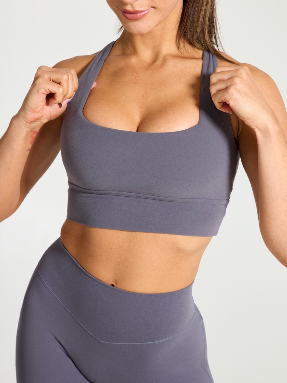 Revolution Sports Bra - Blue Steel