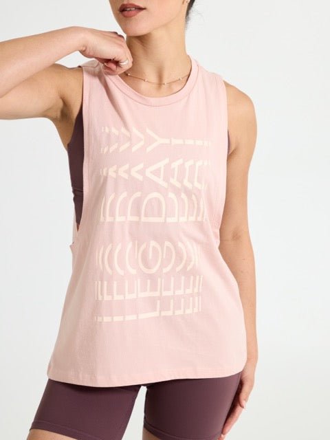 Leg Day Tank - Strawberry Milk