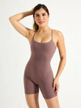 Legacy Bodysuit 6" - Mocha Berry