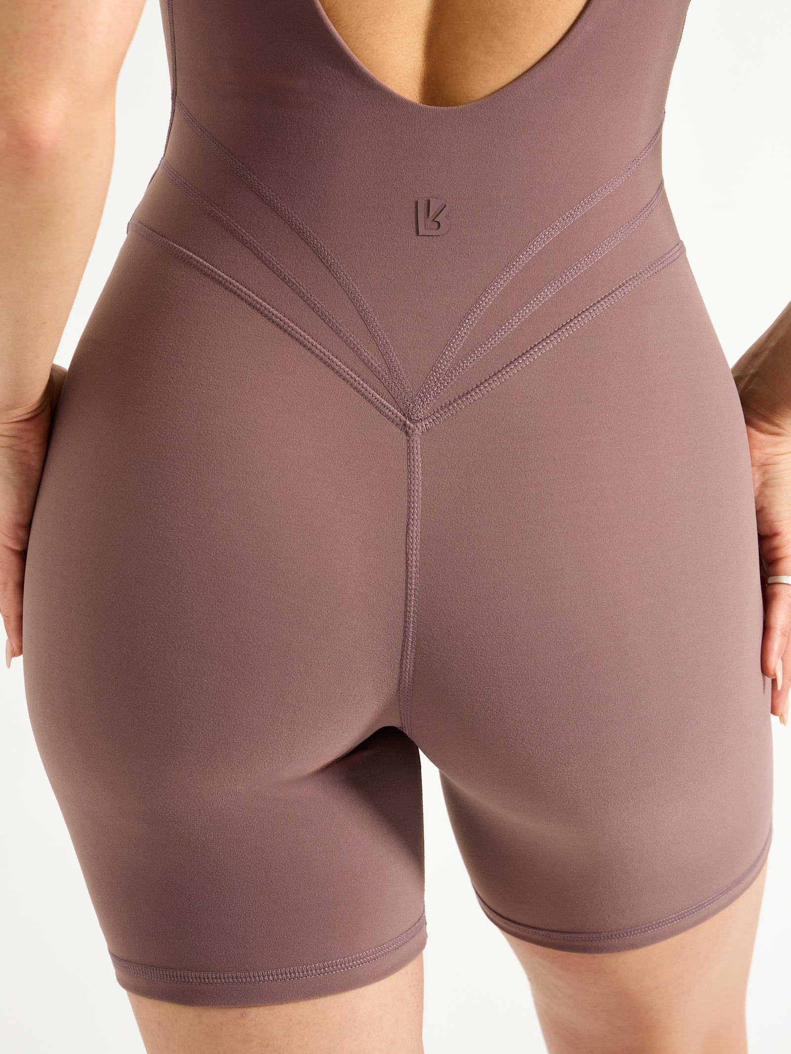 Legacy Bodysuit 6" - Mocha Berry