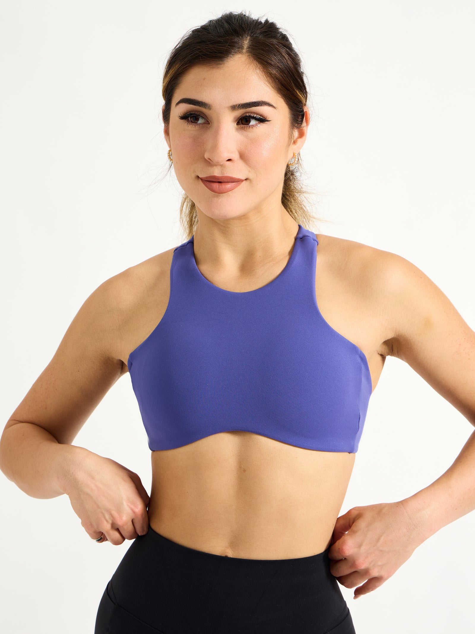 Curve Sports Bra - Lunar Blue