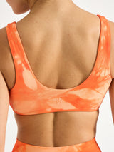 Thumbnail 3 of Double Dip Butter Sports Bra - Peach Rings Tie Dye, 3 of 5