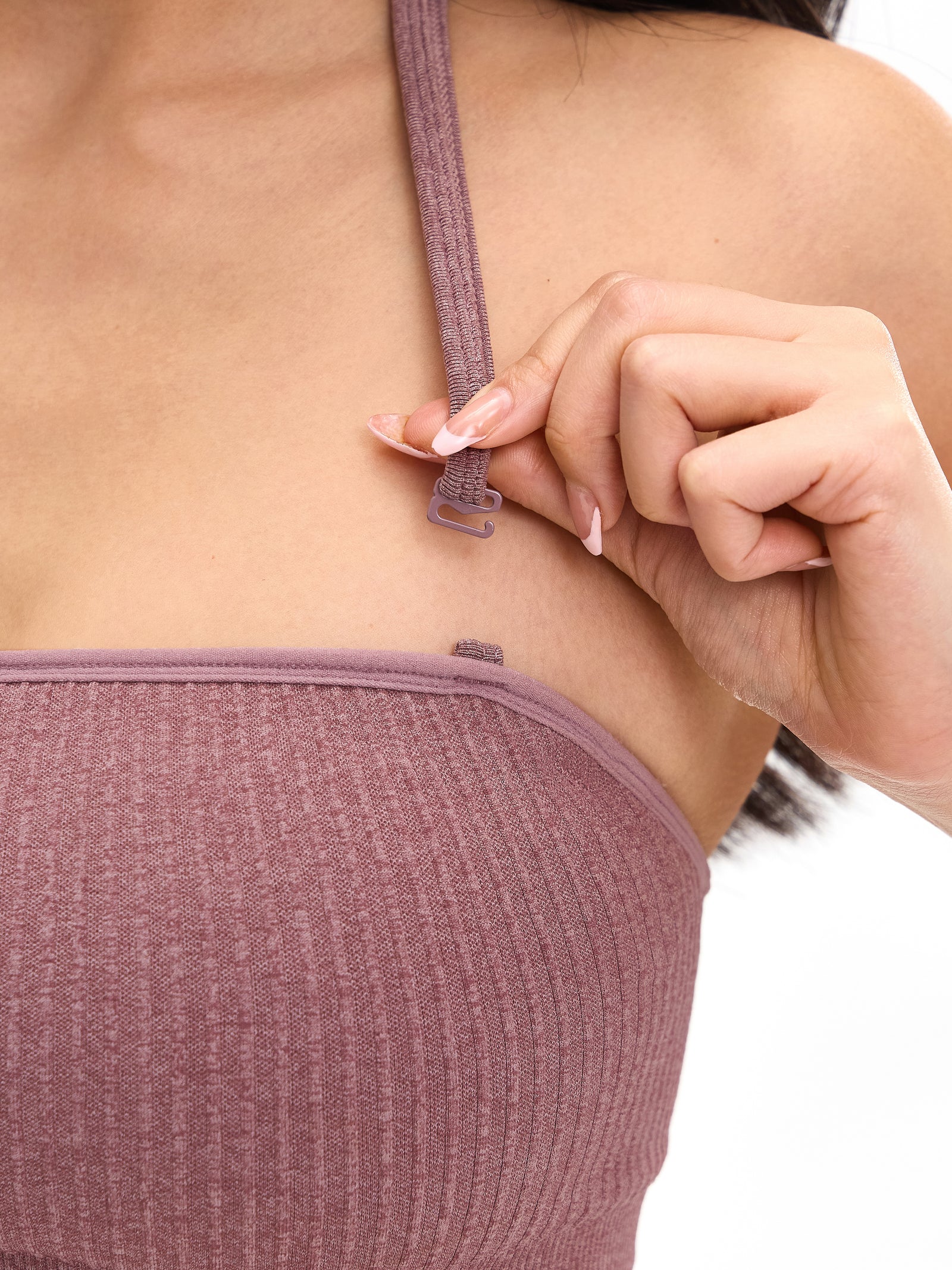 Seamless Ribbed Bandeau - Matter