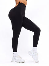 Thumbnail 4 of Waterfall Seamless Legging - Black, 4 of 7