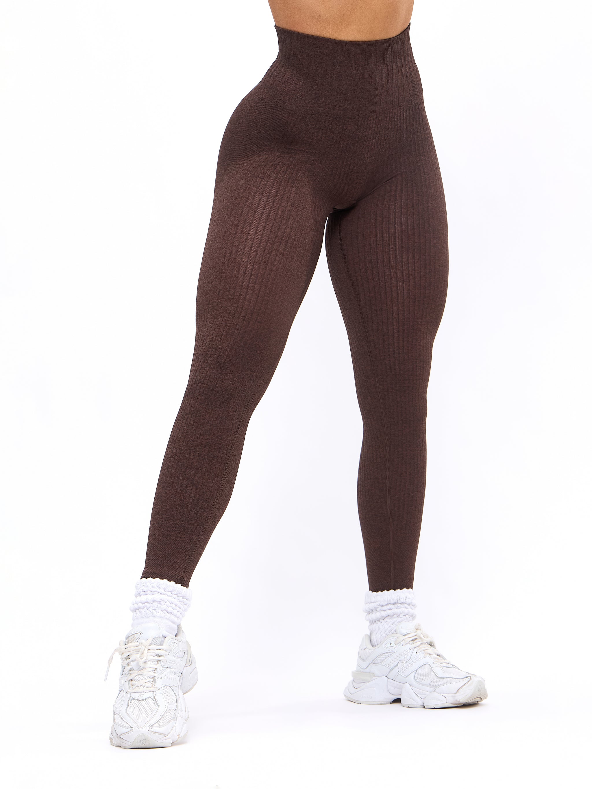 Waterfall Seamless Legging - Coffee