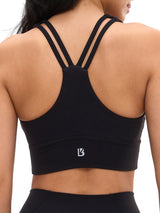 Thumbnail 4 of Bloom Sports Bra - Onyx Black, 4 of 6