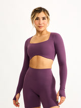 Thumbnail 6 of Long Sleeve Curve Crop - High Court, 6 of 6