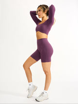 Thumbnail 3 of Long Sleeve Curve Crop - High Court, 3 of 6