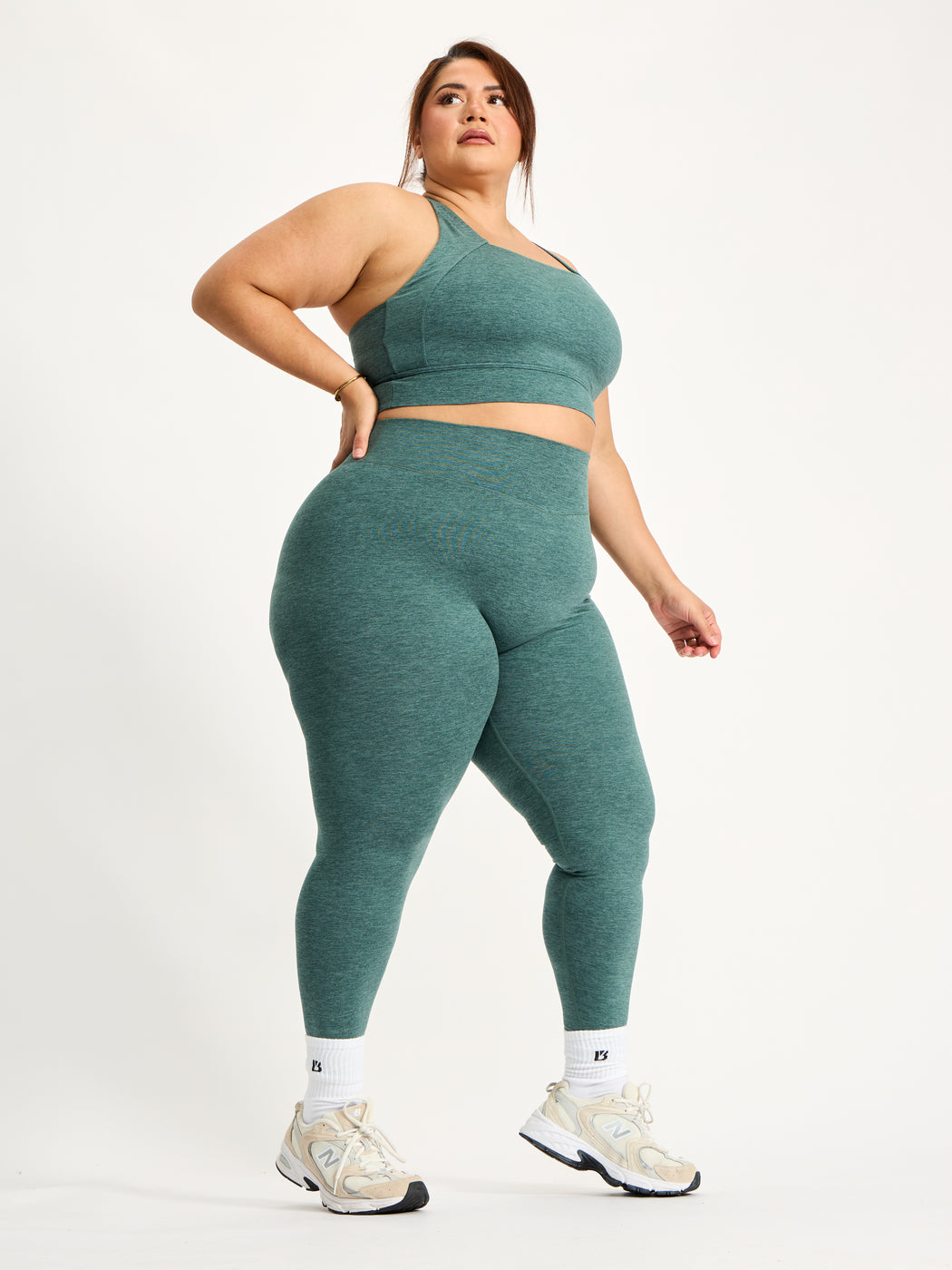 Dream Heathered Legging 26" - Heiress Ivy