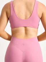 Thumbnail 2 of Double Dip Butter Sports Bra - Bloom, 2 of 6