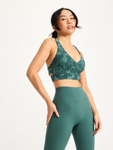 Thumbnail 4 of Alpha Sports Bra - Ivy Dahlia, 4 of 5