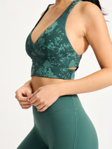 Thumbnail 3 of Alpha Sports Bra - Ivy Dahlia, 3 of 5