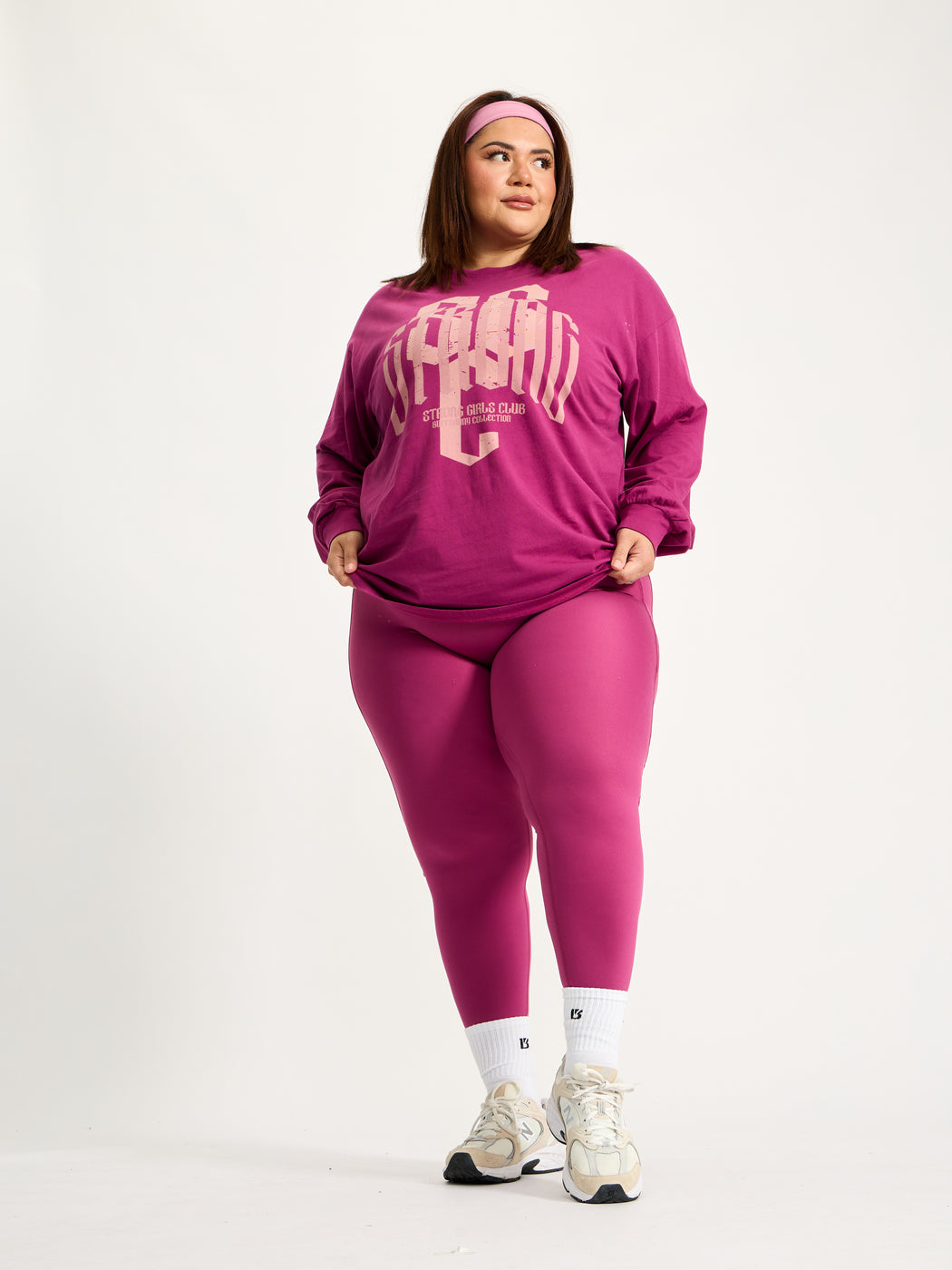 Empire LS Tee - Empire Rose