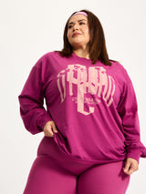 Thumbnail 4 of Empire LS Tee - Empire Rose, 4 of 5