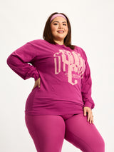 Thumbnail 2 of Empire LS Tee - Empire Rose, 2 of 5