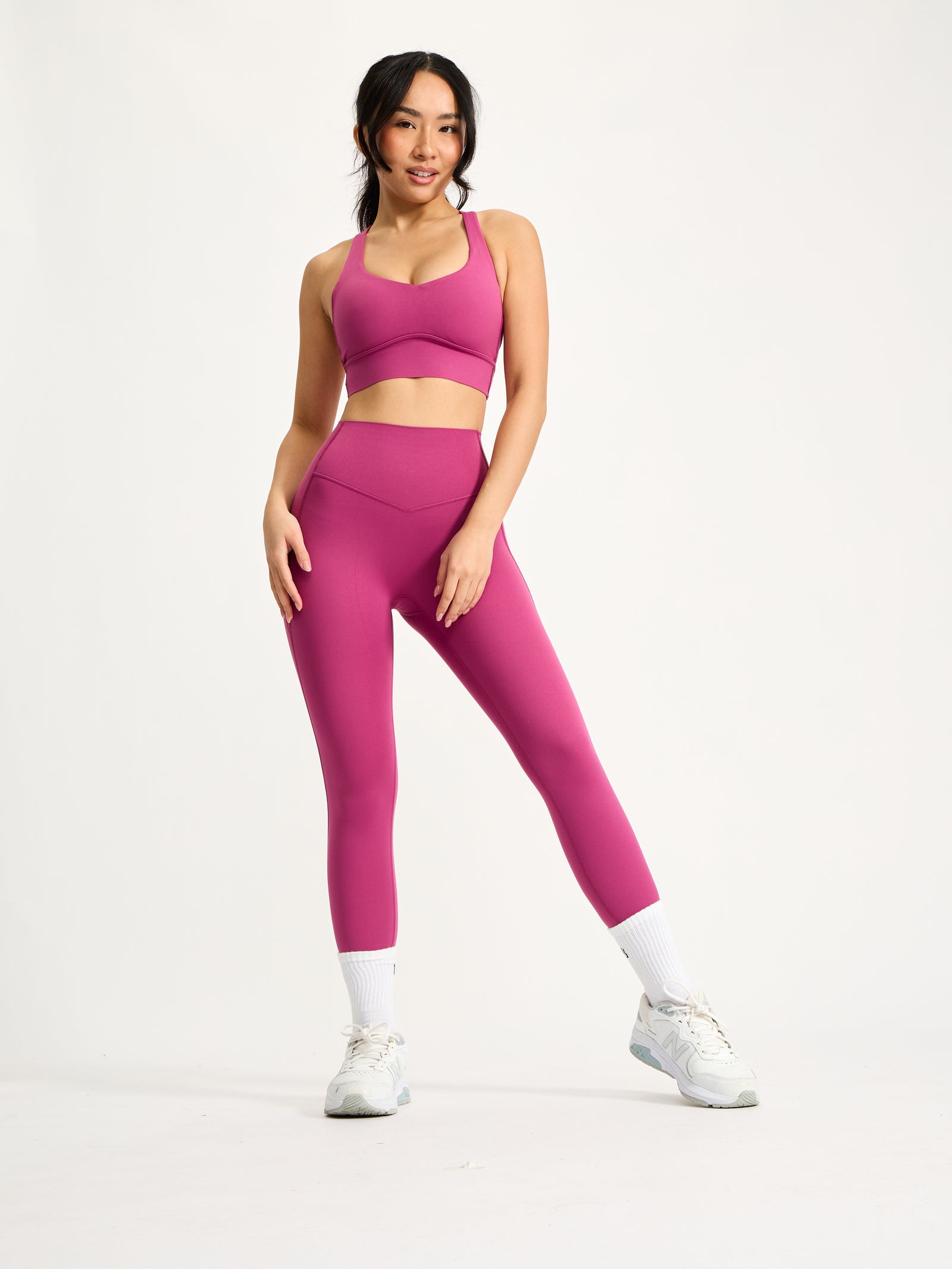 Collagen Sports Bra - Empire Rose