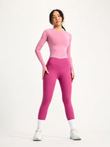 Thumbnail 5 of Halo Long Sleeve Baby Tee - Bloom, 5 of 5