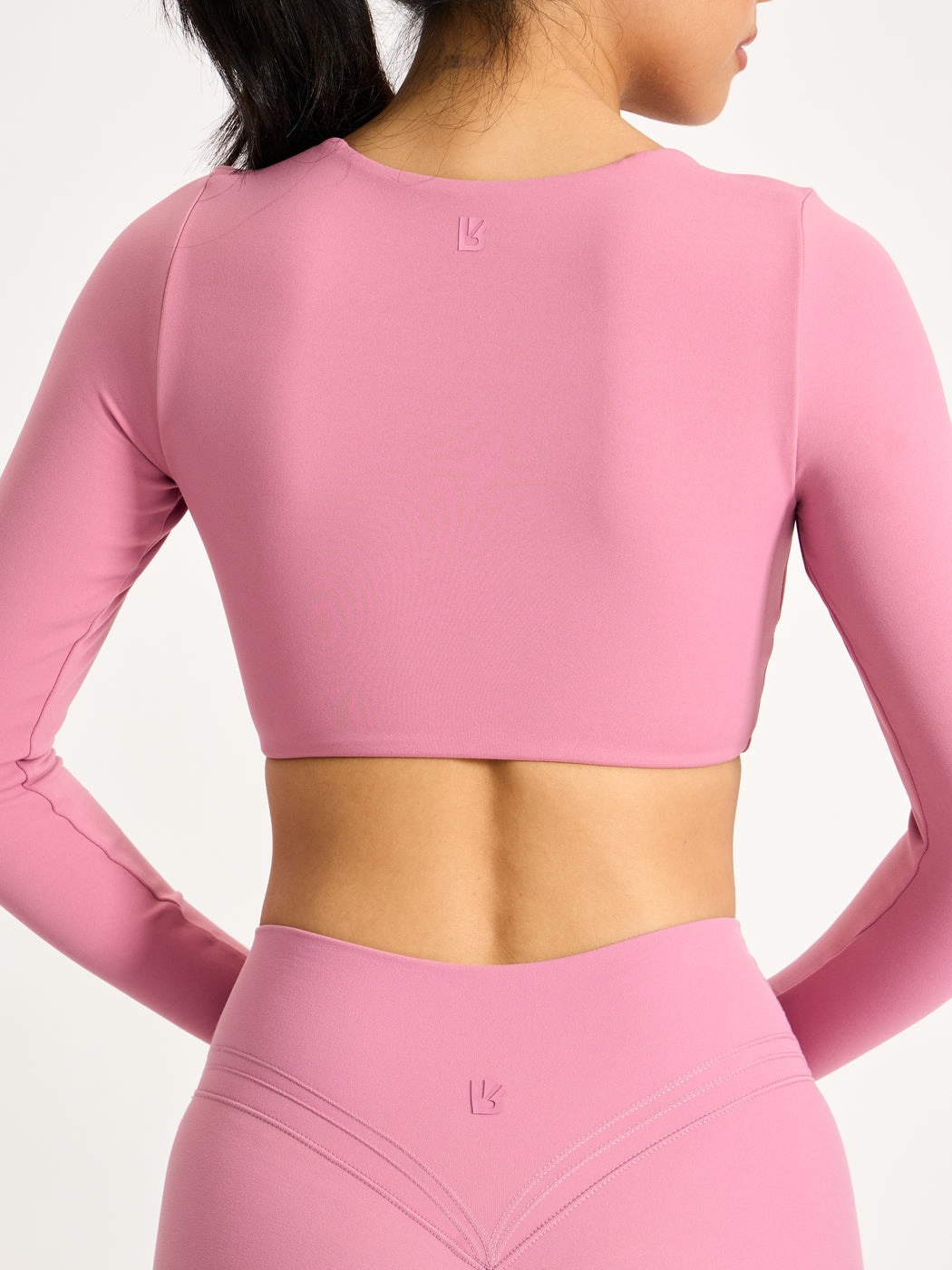 Long Sleeve Curve Crop - Bloom