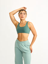 Thumbnail 3 of Double Dip Butter Sports Bra - Heiress Ivy, 3 of 6