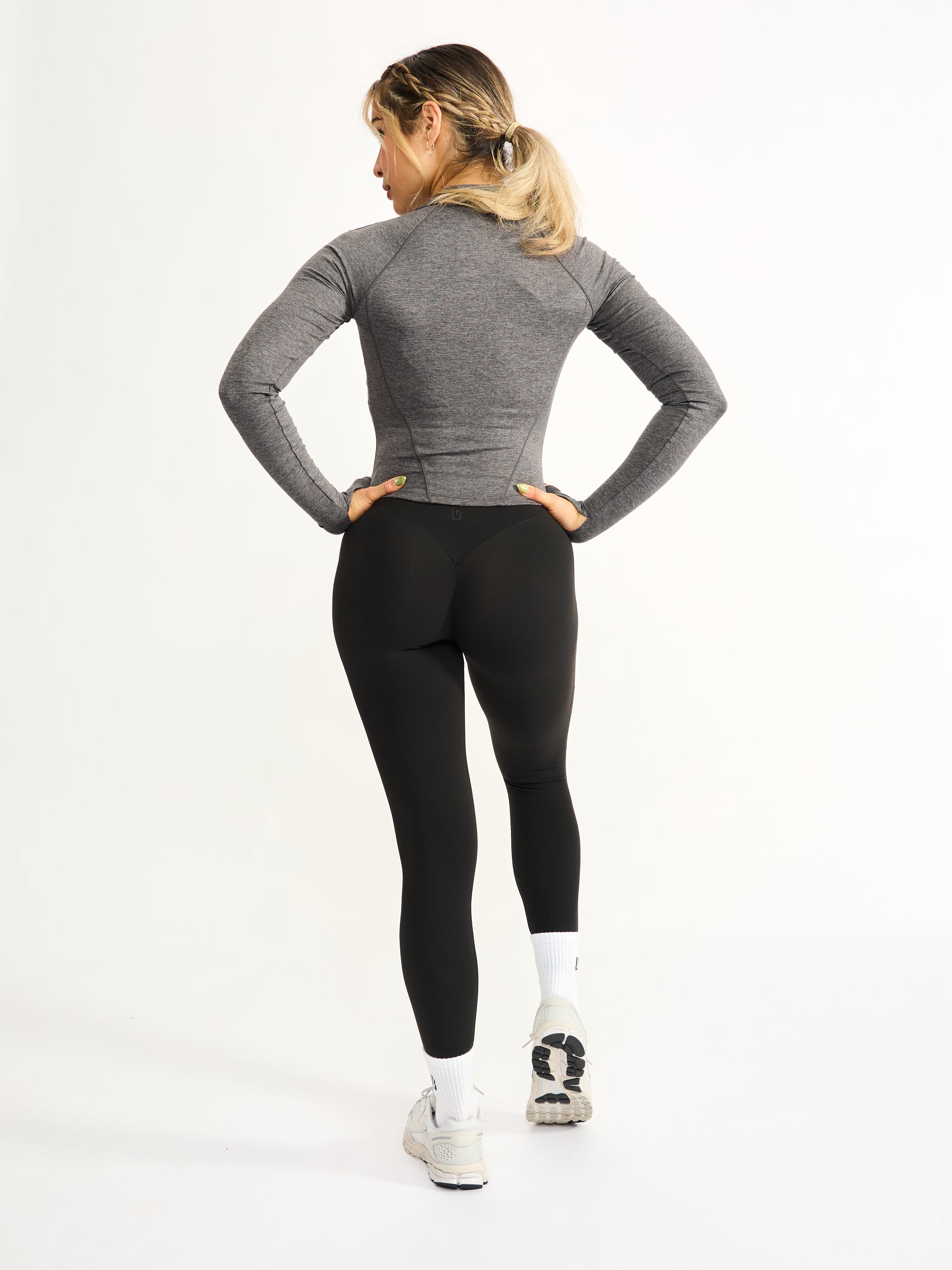 Dream Heather Zip Jacket - Heather Charcoal