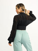 Thumbnail 2 of That Girl Jacket - Onyx Black, 2 of 6