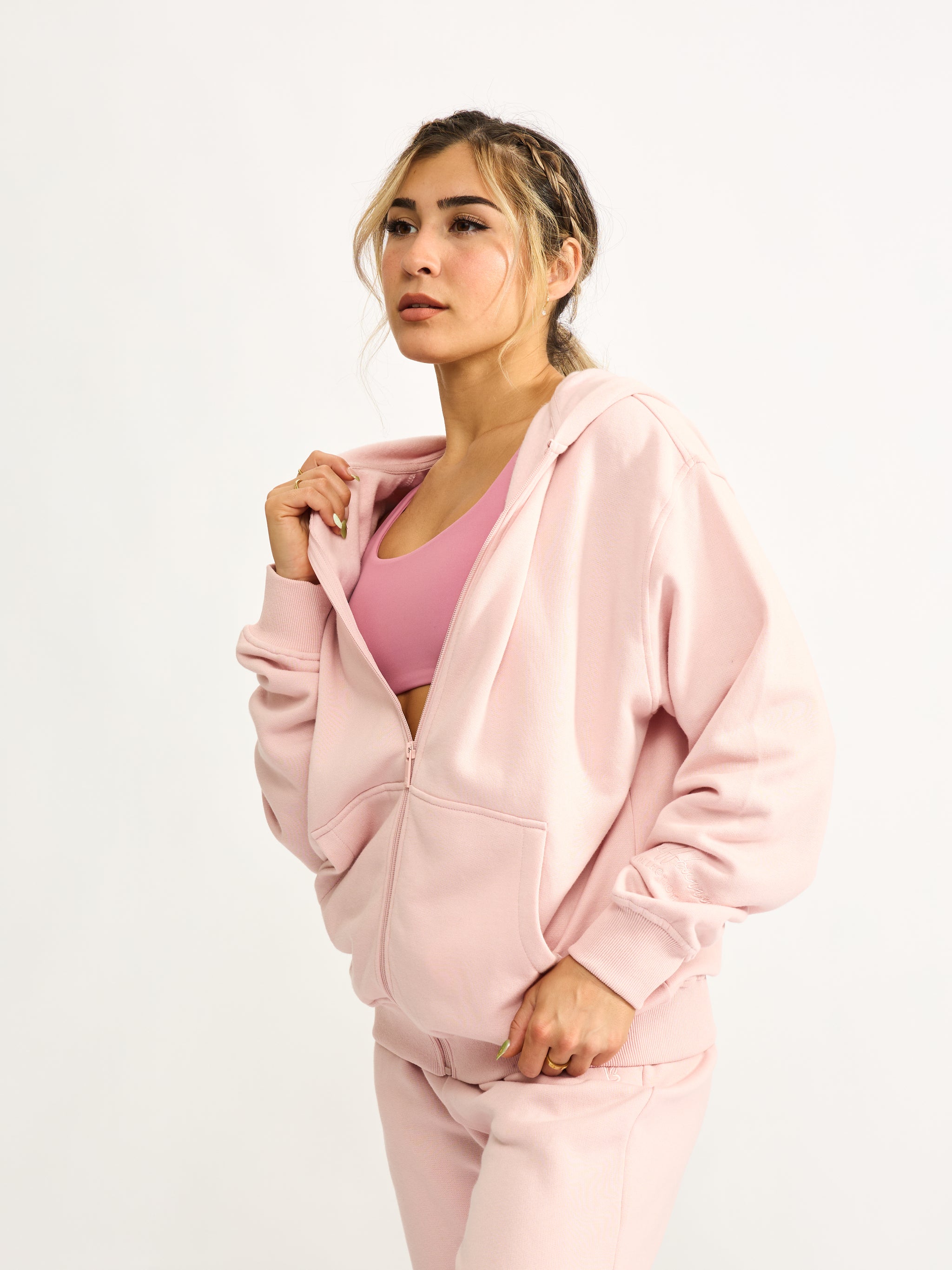 Threads Zip Hoodie - Love Story