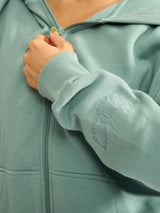 Thumbnail 6 of Threads Zip Hoodie - Garden Party, 6 of 7