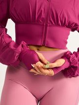 Thumbnail 3 of That Girl Jacket - Empire Rose, 3 of 5