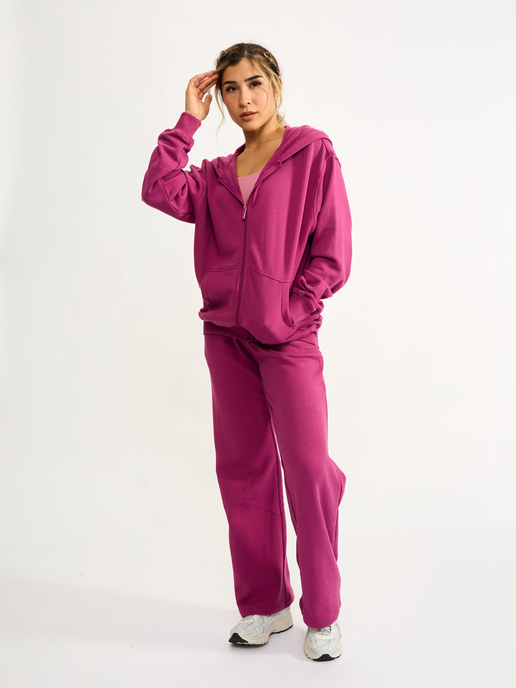 Threads Crossover Sweat Pant - Empire Rose