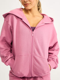 Threads Zip Hoodie - Bloom