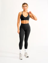Thumbnail 5 of Waterfall Seamless Legging - Charcoal, 5 of 5