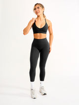 Thumbnail 3 of Waterfall Seamless Legging - Charcoal, 3 of 5