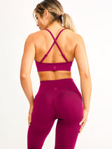 Thumbnail 1 of Waterfall Seamless Legging - Empire Rose, 1 of 5