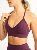 Thumbnail 1 of Plunge Seamless Sports Bra - High Court, 1 of 5