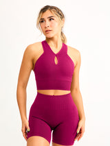 Thumbnail 4 of Waterfall Seamless Short 6" - Empire Rose, 4 of 5