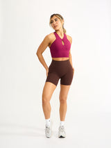 Thumbnail 3 of Sphynx Seamless Sports Bra - Empire Rose, 3 of 4