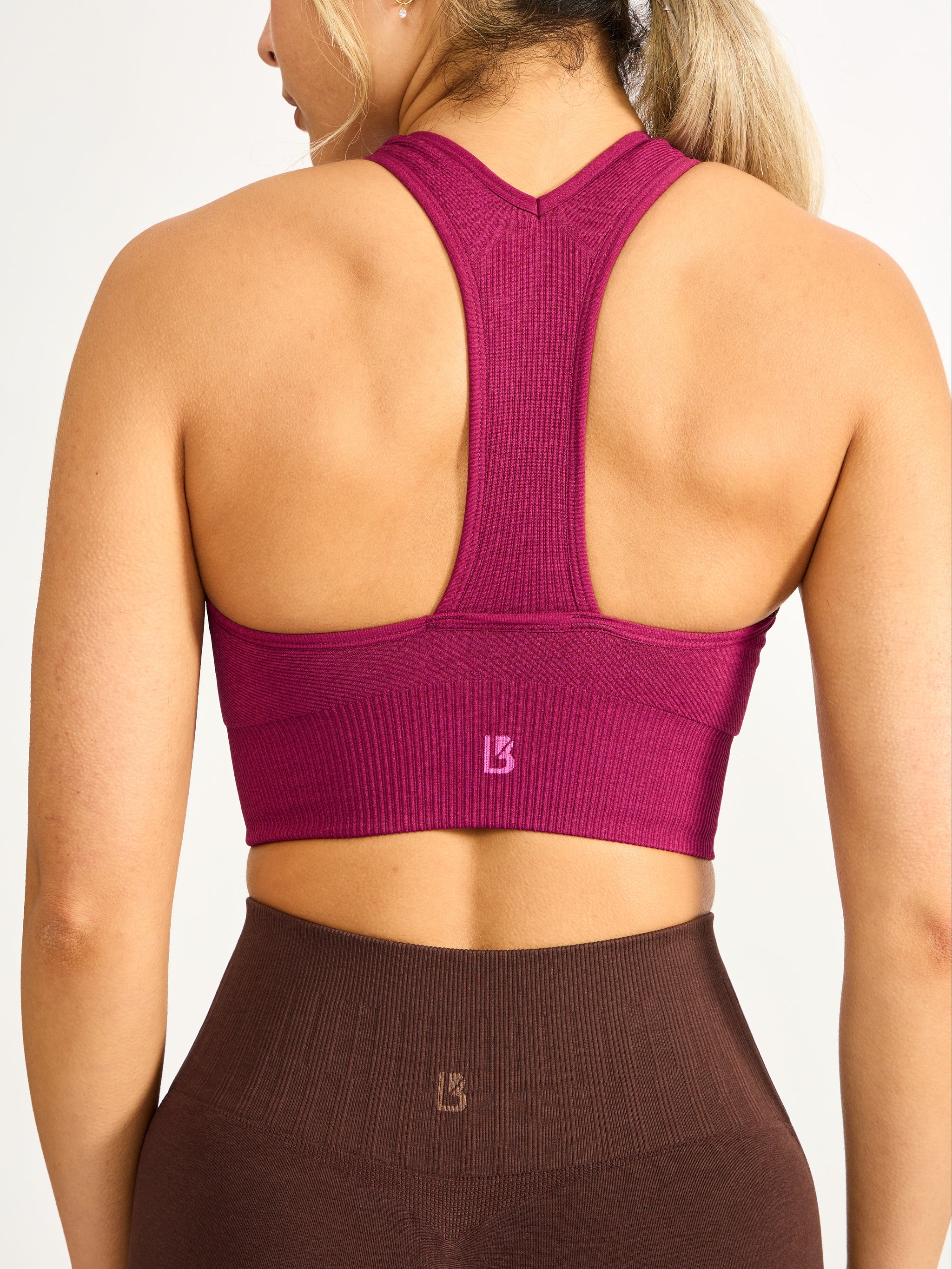 Sphynx Seamless Sports Bra - Empire Rose