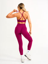 Thumbnail 4 of Waterfall Seamless Legging - Empire Rose, 4 of 5