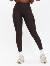 Thumbnail 2 of Material Girl Ribbed Legging - Cold Brew, 2 of 6