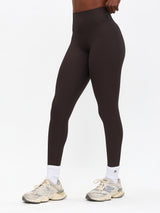 Thumbnail 1 of Material Girl Ribbed Legging - Cold Brew, 1 of 6