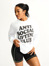 Thumbnail 1 of Social LS Tee - White, 1 of 4